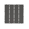 Plastic Interlocking Deck Tiles,44 Pack Patio Deck Tiles,12"x12" Square Waterproof Outdoor All Weather Use, Patio Decking Tiles for Poolside Balcony B
