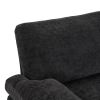 U-Shaped 4-Seat Indoor Modular Sofa Black--Same type:97152732