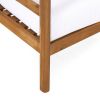 Outdoor Acacia Wood Patio Club Chair, Wood Patio Furniture,Waterproof Thick Cushion Deep Seating for Porch, Garden, Backyard, Balcony, Weight Capacity