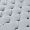 Surfboard Tufted Ottoman